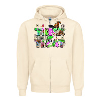 Sandshell trıck or treat Zipper Hoodie - AdoDesignShop