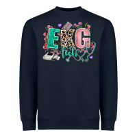 Navy ekg tech Heavyweight Sweatshirt - AdoDesignShop