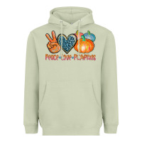 Matcha peace love pumpkins Heavyweight Hoodie - AdoDesignShop