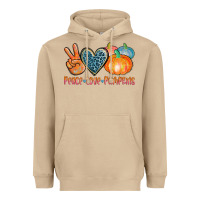 Mushroom peace love pumpkins Heavyweight Hoodie - AdoDesignShop