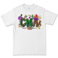 White cma mardi gras cowgirl Premium Tee - CowGirlArtShop
