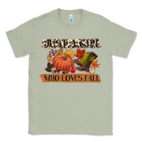 Matcha just a girl who loves fall Classic Tee - CowGirlArtShop