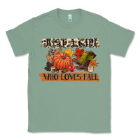 Sage just a girl who loves fall Classic Tee - CowGirlArtShop