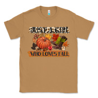 Toasted Coconut just a girl who loves fall Classic Tee - CowGirlArtShop