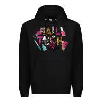 Black Nail Tech Life Premium Hoodie - LillyAllenDesigns