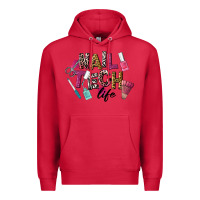 Cardinal Nail Tech Life Premium Hoodie - LillyAllenDesigns