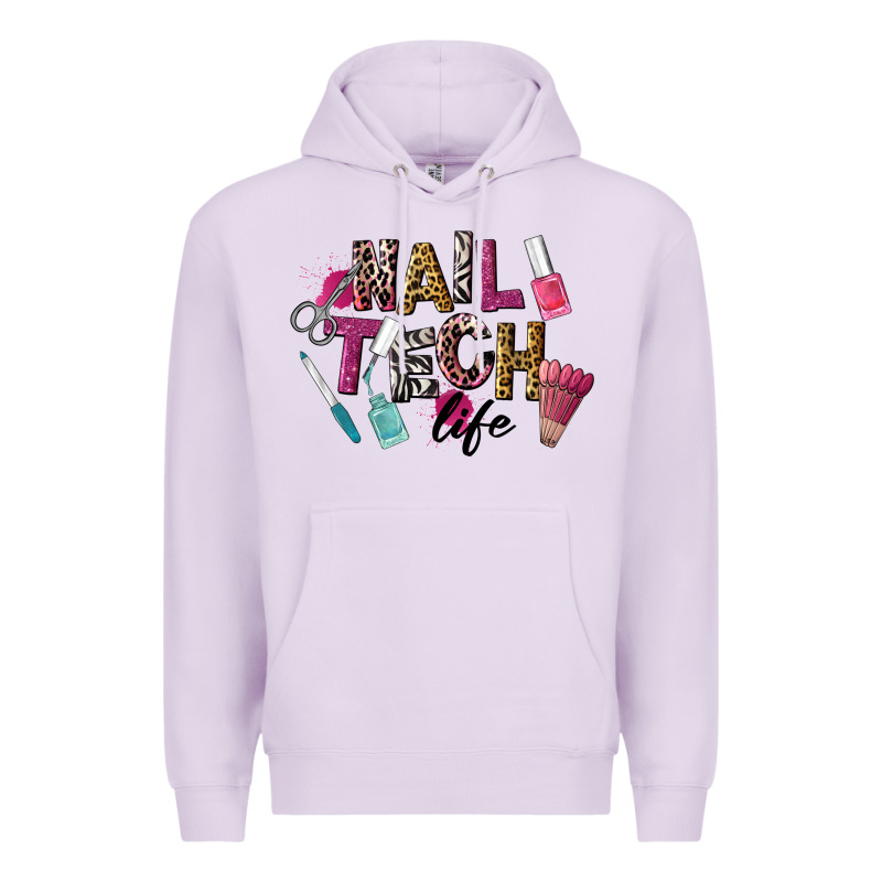 Nail Tech Life Premium Hoodie by LillyAllenDesigns | Teevron