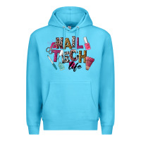 Ocean Blue Nail Tech Life Premium Hoodie - LillyAllenDesigns