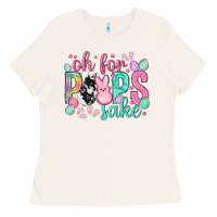 Bone Oh for peeps sake cowhide Easter Day Ladies Tee - HowdyJamesFarm