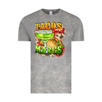 Cloud Rock Tacos and margs Vintage Tee - FaDigitalArtStudio