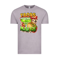 Vintage Zinc Tacos and margs Vintage Tee - FaDigitalArtStudio