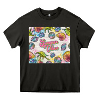 Asphalt summer vibes with sea shells Heavy Core Tee - TumblerDesignByShophia