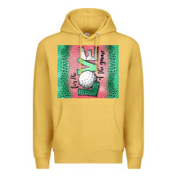 Antique Gold for the love of the game golf Premium Hoodie - Jasminsmagicworld