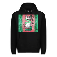 Black for the love of the game golf Premium Hoodie - Jasminsmagicworld