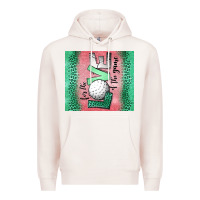 Pale Pink for the love of the game golf Premium Hoodie - Jasminsmagicworld