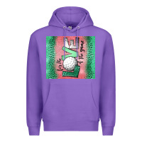 Purple for the love of the game golf Premium Hoodie - Jasminsmagicworld