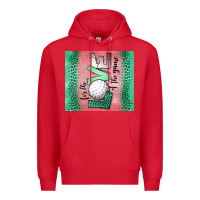Red for the love of the game golf Premium Hoodie - Jasminsmagicworld