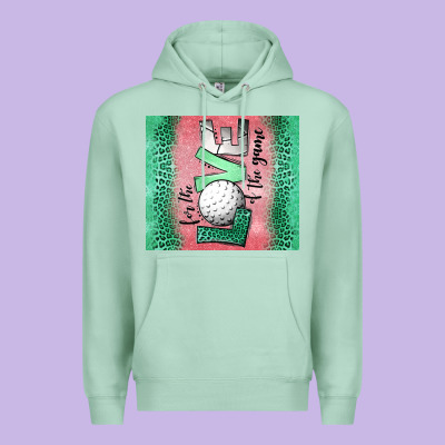 For The Love Of The Game Golf Premium Hoodie Designed By Jasminsmagicworld
