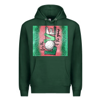 Sports Green for the love of the game golf Premium Hoodie - Jasminsmagicworld