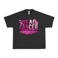Pigment Black Heal Cancer for nothing is impossible Urban Heavy Tee - FaDigitalArtStudio