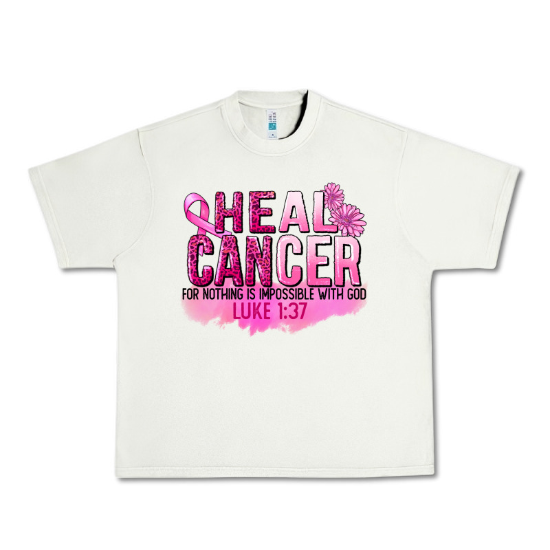 Heal Cancer For Nothing Is Impossible Urban Heavy Tee by FaDigitalArtStudio | Teevron