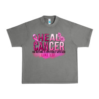 Tornado Heal Cancer for nothing is impossible Urban Heavy Tee - FaDigitalArtStudio