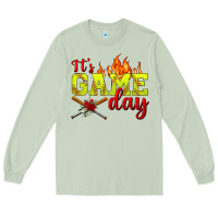 Matcha It's Game Day Softball Long Sleeve Tee - BundleAndBundleShop