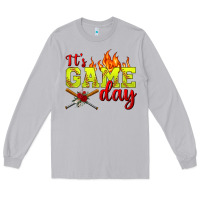 Moon Dust It's Game Day Softball Long Sleeve Tee - BundleAndBundleShop