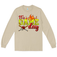 Mushroom It's Game Day Softball Long Sleeve Tee - BundleAndBundleShop