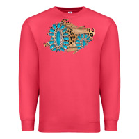 Cardinal gemstone wood leopard patch Premium Sweatshirt - AdoDesignShop