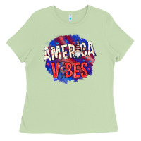 Matcha America vibes with gnome Ladies Tee - HowdyJamesFarm