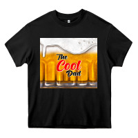 Black the cool dad and beer Heavy Core Tee - TumblerDesignByShophia