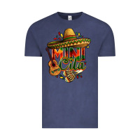 Vintage Denim Mini cita Vintage Tee - FaDigitalArtStudio