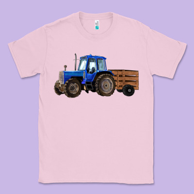 Farm Tractor Classic Tee Designed By Ranaportraitstore
