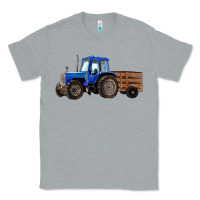Heather Grey Farm Tractor Classic Tee - RanaPortraitStore
