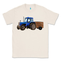 Natural Farm Tractor Classic Tee - RanaPortraitStore