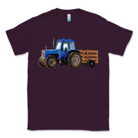 Plum Farm Tractor Classic Tee - RanaPortraitStore