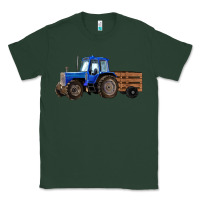 Sports Green Farm Tractor Classic Tee - RanaPortraitStore