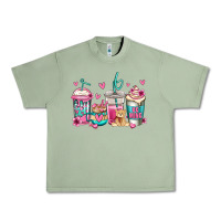 Oil Green valentines day coffee Urban Heavy Tee - Jasminsmagicworld