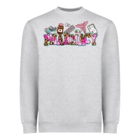 Heather Grey pharmacy Heavyweight Sweatshirt - AdoDesignShop