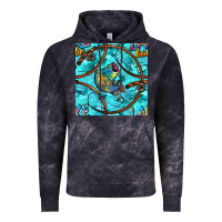 Cloud Black Lake Babe And Fish With Camouflage Seamless Pattern Vintage Hoodie - BundleAndBundleShop