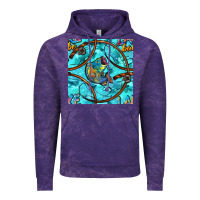 Cloud Purple Lake Babe And Fish With Camouflage Seamless Pattern Vintage Hoodie - BundleAndBundleShop