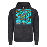 Vintage Black Lake Babe And Fish With Camouflage Seamless Pattern Vintage Hoodie - BundleAndBundleShop