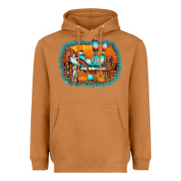 Meerkat western cactus Heavyweight Hoodie - AdoDesignShop
