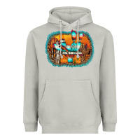 Moon Dust western cactus Heavyweight Hoodie - AdoDesignShop