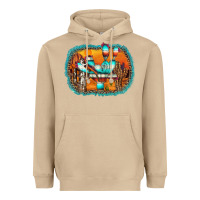 Mushroom western cactus Heavyweight Hoodie - AdoDesignShop
