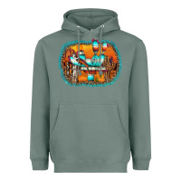Sage western cactus Heavyweight Hoodie - AdoDesignShop