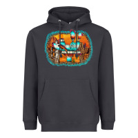 Smoke western cactus Heavyweight Hoodie - AdoDesignShop