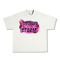 Pistachio Stronger than the storm Urban Heavy Tee - FaDigitalArtStudio