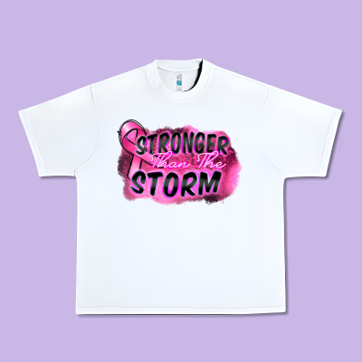 Stronger Than The Storm Urban Heavy Tee Designed By Fadigitalartstudio